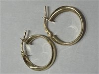 Orecchini Domar Donna Cerchi argento 925 lisci in Argento ORAR-475-280 - ORAR-475-280